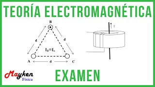 Examen Final  Teoría Electromagnética  2020  2S  ESPOL [upl. by Ahsaele]