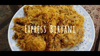 How to make Express Biryani in simplest way  Simple Biryani recipe  Biryani recipe in UrduHindi [upl. by Bernardine119]