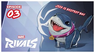 Jeff the Landshark Gameplay  Marvel Rivals Beta  Episode 3 [upl. by Suoicserp]