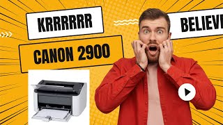 Canon 2900 printer irrigation sound problem fix  Canon LBP 2900 Printer Gear sound problem Fix [upl. by Belita]