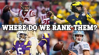 Coaches Discuss How We Rank The 2024 NFL QB Prospects [upl. by Pride]