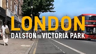 Cycling in London 24 • Dalston • Victoria Park • Bethnal Green [upl. by Etat773]