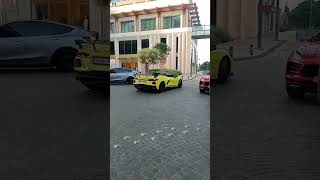 İzmir İstinye park gelen 4 Tane Olan corvette c8 drift shorts short burnout gazlama [upl. by Redford170]