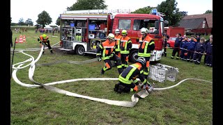 Wettkampf der Feuerwehren der Gemeinde Seevetal in Lindhorst [upl. by Yadnus]