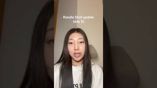 Reedle Shot day 2 update kbeauty vtcosmetics reedleshot koreanskincare microneedling [upl. by Adnauq]