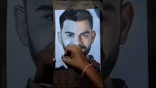 Virat Kohli sketch 🔥 sketch drawing art charcoaldrawing pancilsketch [upl. by Markus]