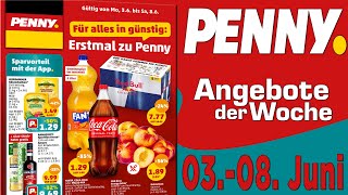 Penny Angebote Prospekt 03062024  08062024  Tolle Schnäppchen [upl. by Saiasi]