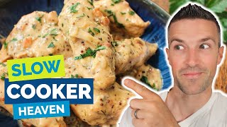 The BEST SlowCooker Chicken Recipe Introducing St Marys Chicken [upl. by Ihskaneem]