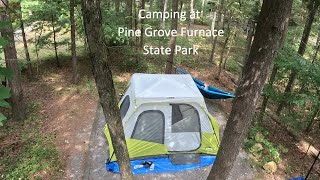 Camping at Pine Grove Furnace State Park [upl. by Noislla]