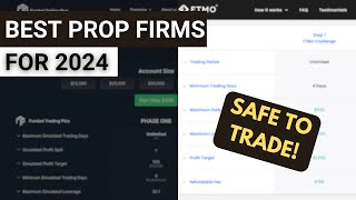 Best Forex Prop Firms for 2024 Funded Trading [upl. by Kettie]