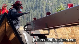 Donner Lake Reroof Truckee California [upl. by Dougherty]