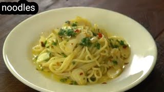 simple tasty garlic noodles  noodles simple noodles recipe  garlic noodles [upl. by Uzzial]