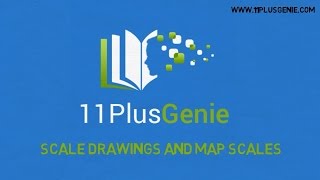 11 Plus Genie Maths – Scale drawings and map scales [upl. by Celesta844]