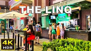 4K HDR The LINQ Las Vegas Walking Tour  2024  The LINQ Promenade [upl. by Nerro824]