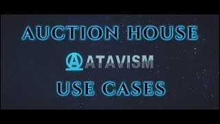 Atavism Online  Use Cases  Auction House [upl. by Ahsikel540]