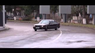 RIP In honor of Giorgi Tevzadze  BMW M5 E34 Street Drift [upl. by Nylodam337]