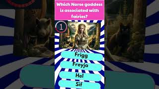 Which Norse Goddess Is Associated with Fairies FairyFacts Shorts [upl. by Onihc]