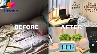 SMALL ROOM MAKEOVER PH with shopee and lazada links [upl. by Sandra]