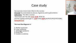 Case 63 Lowe syndrome oculo cerebro renal syndrome hypokalemia with metabolic acidosis [upl. by Kursh]