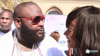 Rick Ross Called Officer Ricky During Red Carpet Interview At BET Awards 2011 [upl. by Pizor858]