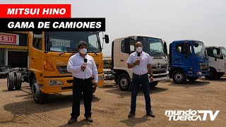 Toda la gama de Camiones en Hino Mitsui [upl. by Mencher]