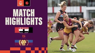 St Kilda v Brisbane Lions Highlights  Round 9 2023  AFLW [upl. by Llertal831]