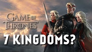 There are Actually 9 Kingdoms in Westeros Game of Thrones [upl. by Ecarret]