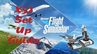 Flight Simulator 2020 X52 Set Up Guide [upl. by Ahselat]