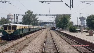 Indian Railways  Enjoy a Breathtaking Railcar Ride from Anand Vihar to Ghaziabad NewsStation [upl. by Ebarta]