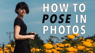 HOW TO POSE IN PHOTOS  9 Tricks Pros Use to Look Perfect [upl. by Katrinka]