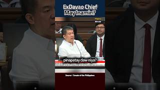 EXDAVAO CHIEF MAY INAMIN EJK WarOnDrugs Duterte [upl. by Cela254]