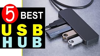 Best USB Hub 2024 🏆 Top 5 Best USB Hub Reviews [upl. by Ynot320]