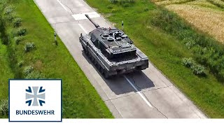 Der neue Kampfpanzer Leopard 2 A7V im Test  Bundeswehr [upl. by Eedahs]