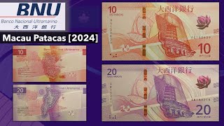 Macaus New Banknote Series  Banco Nacional Ultramarino • BNU [upl. by Gilli]