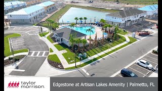 Explore Edgestone at Artisan Lakes  Pool and Cabana [upl. by Dionysus]