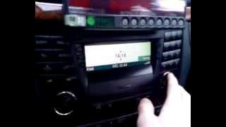 Mercedes EClass W211  How to set the clock in the dashboard [upl. by Hallvard830]