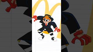 Los nuevos McDonals ✏️🍔🍟 artist animación animation dibujo art diseño [upl. by Yrennalf]