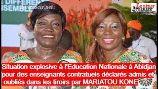 LEDEBATV Education nationale en Côte d’Ivoire la voix de quelques sacrifiés [upl. by Beatrice57]