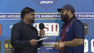 Dubai Thunders vs Prim Heights I LIVE I Match 27 I ICC Academy Ramadan T10 Tournament 2024 [upl. by Bunns]