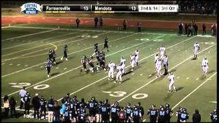 Football  Farmersville vs Mendota [upl. by Aseiram981]