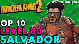 Borderlands 2 The BEST Level 80 OP 10 SALVADOR THE GUNZERKER Build PistolRaid boss PumaThoughts [upl. by Edmanda]