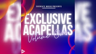 CueBeats Exclusive Acapella Pack Volume 1 [upl. by Ttenrag837]