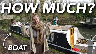 Is It Really Cheap Living On A NARROWBOAT Self Converted Floating Home [upl. by Corina]