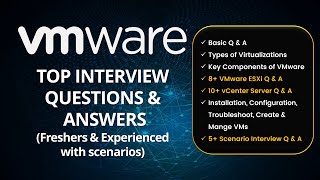 vmware interview questions and answerspart 5 [upl. by Silrac]