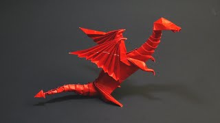 Fold an Origami Dragon By Jeremy Shafer [upl. by Enaasiali]