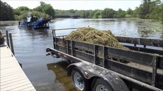 Aquatic Weed Harvester [upl. by Lehcnom]