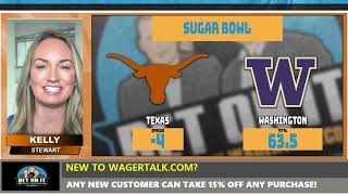 Bet On It College Football Bowl Game Predictions and Bets 2023 Peach Bowl Rose Bowl amp Sugar Bowl [upl. by Leachim]