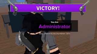 What MM2 add administrator in the game mm2 [upl. by Ekram319]