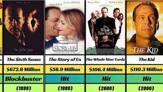 Bruce Willis Hit And Flop Movies List  Bruce Willis All Movies [upl. by Htomit]