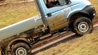 Iveco Daily 4x4 wading [upl. by Ahsain527]